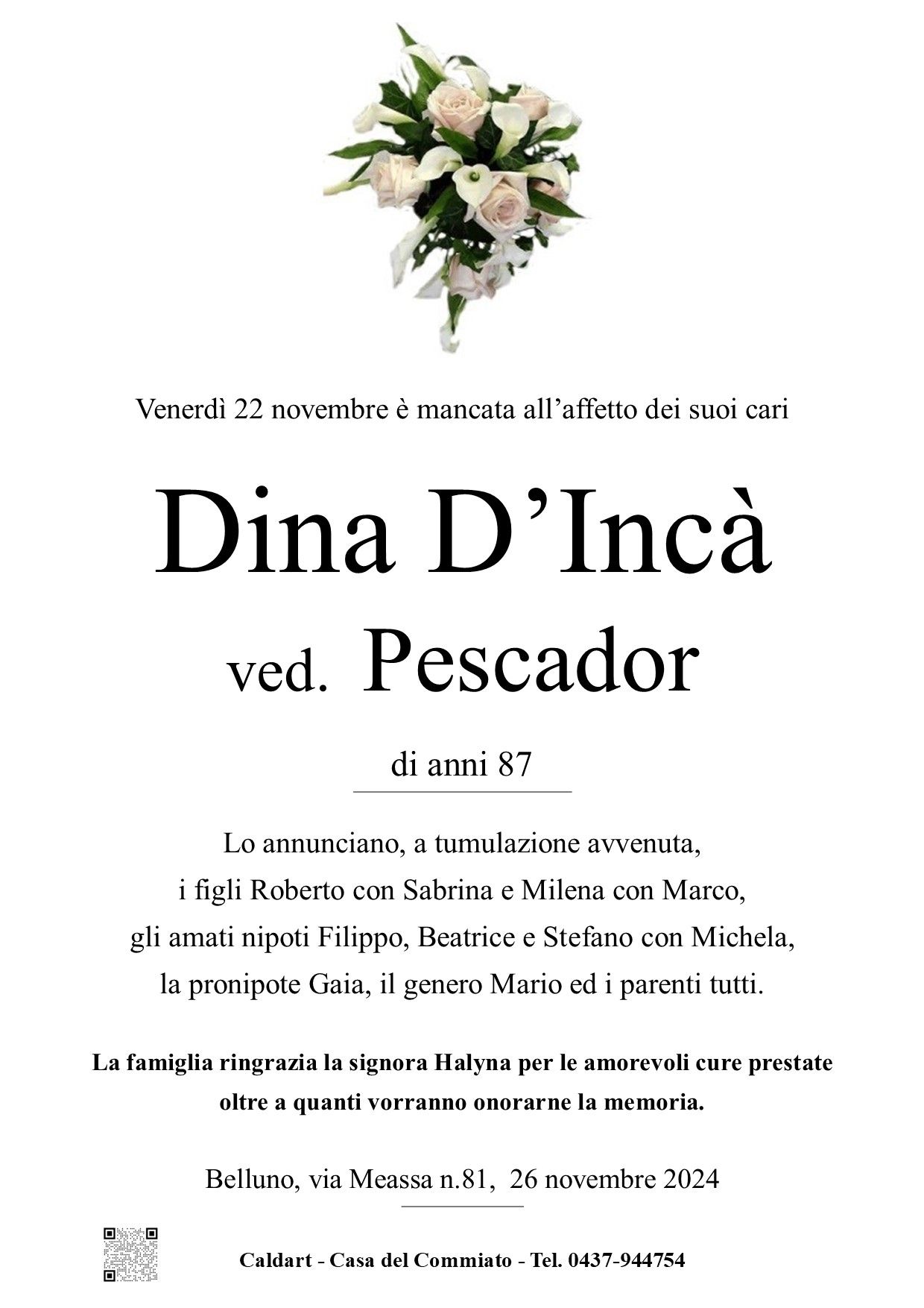 D'Incà Dina
