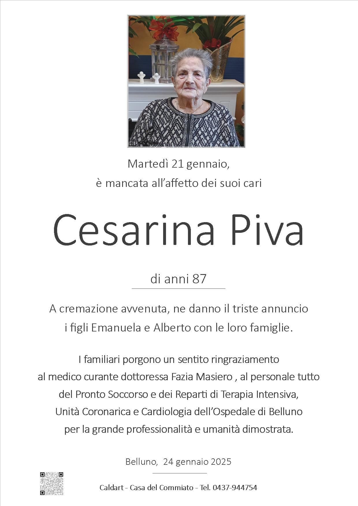 Piva Cesarina