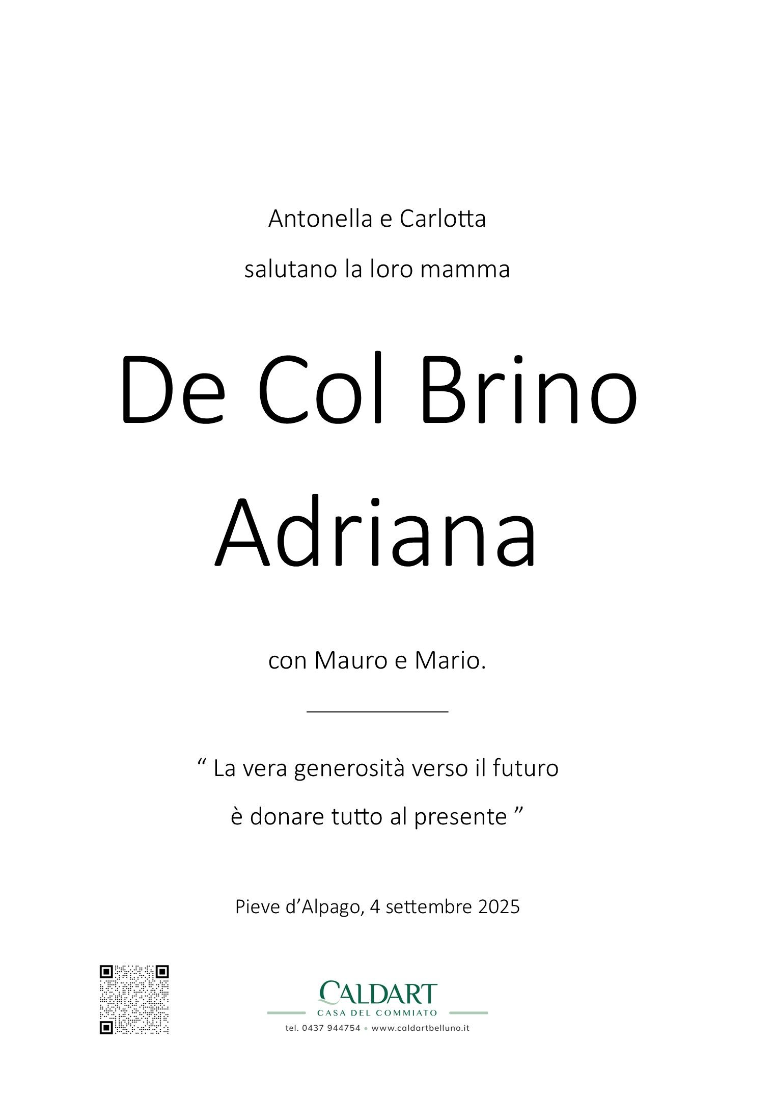De Col Brino Adriana