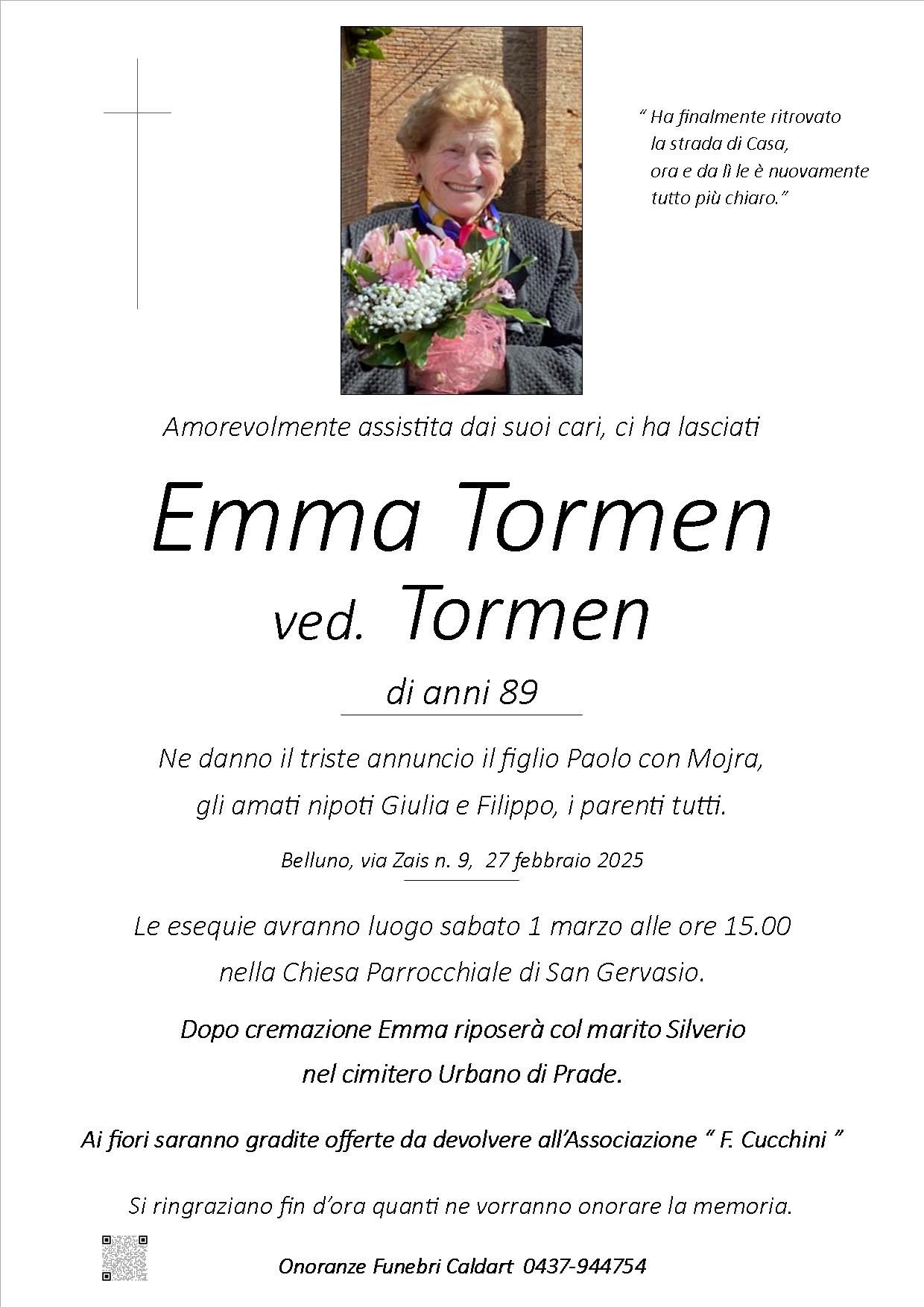 Tormen Emma
