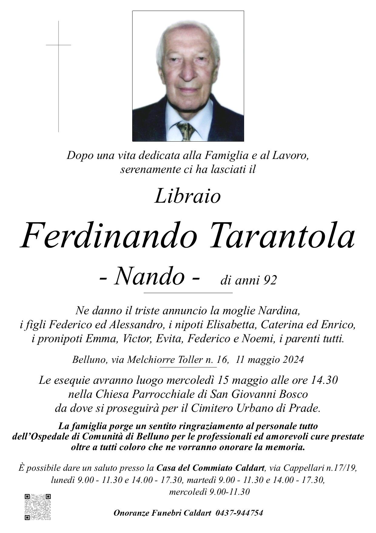 TARANTOLA FERDINANDO
