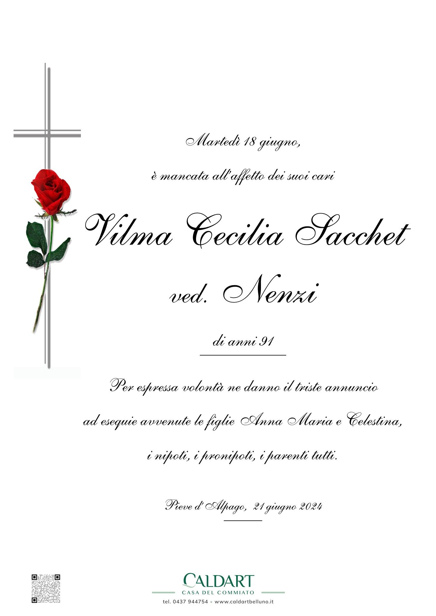 Sacchet Vilma Cecilia